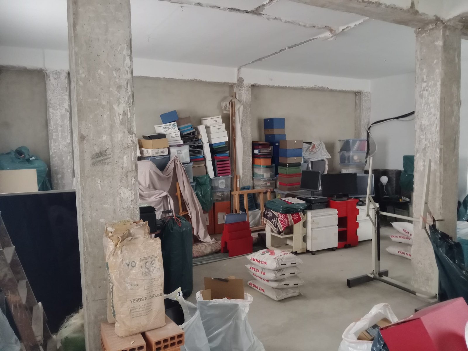 Vaciados de almacenes